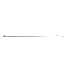 Cincho de Nylon 6.6 StrongHold™, 160mm largo x 2.5mm ancho, Color Negro, Exterior Resistente a Rayos UV, Paquete de 100pz