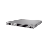 Switch Empresarial Core Híbrido Administrable Capa 3 / 24 puertos 10/100/1000 mbps / 16 Puertos SFP+ 10GE / 8 Puertos 25GE SFP28 / 2 Puertos 40/100GE QSFP28 / iStack / Ruteo Dinamico (RIP, OSPF, IS-IS y BGP) / Fuente redundante / Nube Gratis