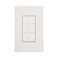 Caja de pared para contactos varios, 6 mini espacios.