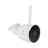 CAMARA BALA IP 2MP| WIFI | AUDIO DE 2 VIAS| ALMACENAMIENTO EN MICROSD| LENTE DE 4MM | ANGULO DE APERTURA 90 GRADOS IP65