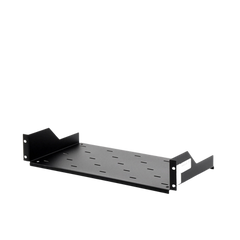 Charola para Rack de 19", 23 cm de Profundidad, 2U