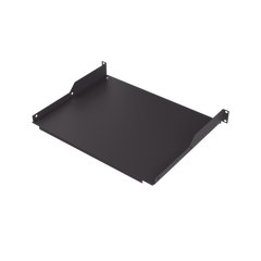Charola para Soportar Equipos en Rack de 19 in, Profundidad de 34 cm, Color Negro, 1U