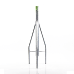 Tramo de Remate (Copete) para Tramo STZ-30 Galvanizado Electrolítico con Opresores para Pararrayo.