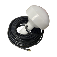 Antena marina de GPS con conector SMA- Macho en frecuencia 1575.42 MHz de 28 dBi. Incluye soporte rotativo