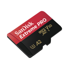 SANDISK EXTREME PRO MICROSD CARD 64GB, INCLUYE ADAPTADOR