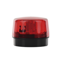 Luz Estroboscópica LED (55) / Patrones de Parpadeo Ajustables / 8 Patrones / Batería de Respaldo / 12-24 Vcc/Vca / Resistente al Clima IP66/IP55