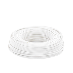 Bobina de 100 Metros / Cable de CCA / 4 x 22 AWG / Tipo Aluminio Revestido de Cobre / Aplicaciones en Alarmas de Intrusión /Automatización
