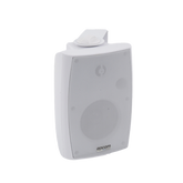 Altavoz de Pared de 2 vías | Woofer 4in + 1.5in | 2.5W - 20W | Para Sistemas 70/100V y 8 ohms | Material ABS | Rejilla y Bracket de Metal | Color Blanco