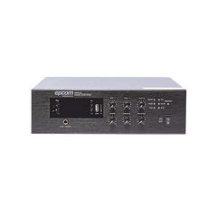 Mini Amplificador de Audio Mezclador | 240W RMS | Sistema 70/100V | MP3 | Tuner | Bluetooth | Musica ambiental y Voceo