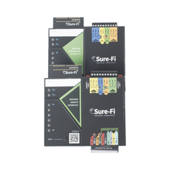 Convertidor de lectora para control de acceso (cableado a inalámbrico) / 1 Wiegand / 2 Relevadores / 2 Entradas / Atraviesa hasta 1.6 KM En Construcción o Material