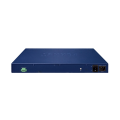 Switch Administrable Stacking Capa 3, 48 Puertos PoE Gigabit 802.3at, 6 Puertos SFP de 10 G, Entrada de Alimentación Redundante de 55 V cc.