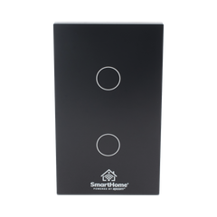 (Wifi) Apagador switch inalámbrico WIFI, control de 2 regresos de carga, 110V