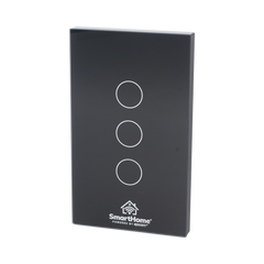 (Wifi) Apagador switch inalámbrico WIFI, control de 3 regresos de carga, 110V