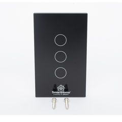 (Wifi) Apagador switch inalámbrico WIFI, control de 3 regresos de carga, 110V