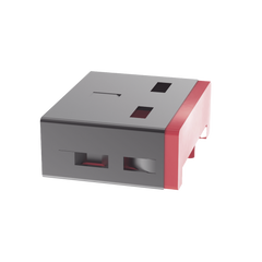 Dispositivo de Bloqueo Smartkeeper, Para Puertos USB-A, Color Rojo, 1 Pieza