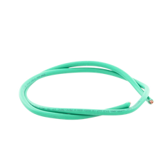 (SLLU22) Cable de Cobre Recubierto THW-LS Calibre 4 AWG 19 Hilos Color Verde (Venta por Metro)