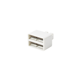 Clip de Puente, Para Uso con Regletas S66 de Siemon, de 1 Par, Color Blanco