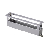 Caja Para Instalación en Escritorio para Voz, Datos o Contactos Eléctricos / Capacidad para 6 Módulos / Salida de Cables "Posterior" / Los Módulos se Adquieren Aparte / (KFC136/14CY)