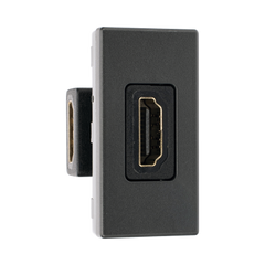 Módulo HDMI Hembra - Hembra Color Grafito / (K129B/14)