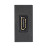 Módulo HDMI Hembra - Hembra Color Grafito / (K129B/14)