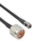 Cable LMR-240UF (Ultra Flex) de 91 cm con conectores N Macho y SMA Macho.