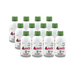 Paquete De 12 Latas De Gas Genuino De Monóxido De Carbono (CO) De Uso Manual o En Dispensadores SOLO-330/SOLO-332
