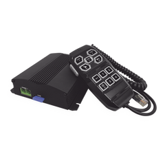 Sirena Vehicular de 100W de Potencia, Con Controlador Unimando Para Control de Tonos, 4 Salidas Auxiliares y Microfono
