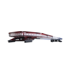 Barra de luces LED de 48", 216 LED, Dual Color, Programable, Rojo/Azul/Ámbar/Claro, Ideal para Equipar Unidades de Seguridad Publica con Domos Rojo, Claro y Azul