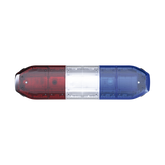 Barra de luces de 48", 216 LED, Dual Color, Programable, Rojo/Azul/Ámbar/Claro, Ideal para Equipar Unidades de Seguridad Publica con Domos Rojo, Claro y Azul