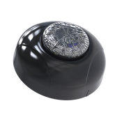 Estrobo Oculto de 12 LED, Brida negra, 12 Vcd, Clara, Lente transparente