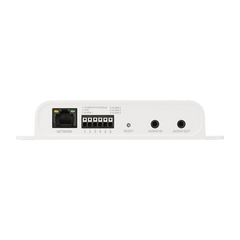 Modulo de E/S de Alarma y Audio por red para camaras PTZ Plus Wisenet