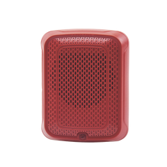 Bocina para Montaje en Pared, Color Rojo, Nuevo Diseño Moderno y Elegante y Menor Consumo de Corriente