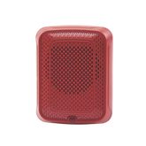 Bocina para Montaje en Pared, Color Rojo, Nuevo Diseño Moderno y Elegante y Menor Consumo de Corriente