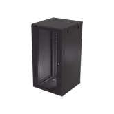 Gabinete de Pared 24U de 635 mm de Profundidad, Rack de 19 pulgadas en Acero Reforzado: Compacto y Resistente para Soluciones Profesionales