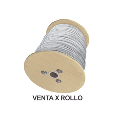 Cable de Retenida 5/16", Resistencia 3629 Kg, 7 Hilos (Carrete de 2000 metros).