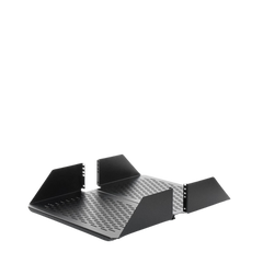 Charola Para Soportar Equipos en Rack de 19in, Ventilada, Frontal y Posterior, Capacidad de 136 Kg, 3UR