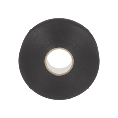 Cinta Eléctrica STRONGHOLD para Aislar, de PVC, Uso Profesional en Construcción Eléctrica, Grosor 0.18mm (7 mil), Ancho 19mm, y 20m Largo, Color Negro.