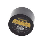 Cinta Eléctrica STRONGHOLD Para Aislar, de PVC, Trabajo Pesado Eléctrico (UV, abrasión, aceite, corrosión), Grosor 0.21 mm (8.5 mil), Ancho 50 mm, y 20 m Largo, Uso Int./Ext., Color Negro. Superior a cinta Super 33