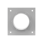 Placa Pasamuros Con Capacidad de Una Bota de 4"