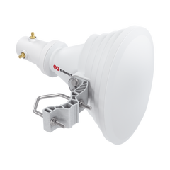 Antena Sectorial Asimétrica Starter Horn de 45º, 5150 - 5950 MHz, ganancia de 17 dBi, conexión directa con radios IS-5AC, PS-5AC y IS-M5, conexión RP-SMA