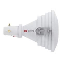 Antena Sectorial Asimétrica Starter Horn de 45º, 5150 - 5950 MHz, ganancia de 17 dBi, conexión directa con radios IS-5AC, PS-5AC y IS-M5, conexión RP-SMA