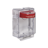 Cubierta Protectora Serie Stopper II® De Policarbonato, Con Bocina, Espaciador Transparente, Etiqueta en Español