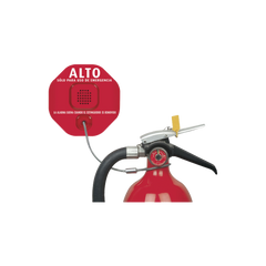 Alarma Theft Stopper® Para Prevenir Robo y Mal Uso De Extintores De Incendio
