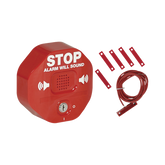 Alarma Multifunción Exit Stopper® para proteger puertas dobles (incluye contactos magnéticos)