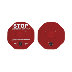 Alarma de puerta multifunción Exit Stopper® para una puerta con bocina remota