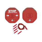 Alarma Multifunción Exit Stopper® Con Bocina Remota, Para Puertas Dobles, Solo Interiores