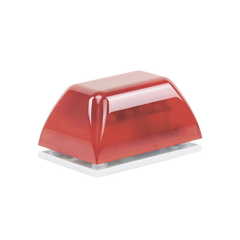 Minicontrolador Audiovisual de Uso No Autorizado o Situaciones Urgentes, Color Rojo