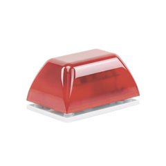 Minicontrolador Audiovisual de Uso No Autorizado o Situaciones Urgentes, Color Rojo