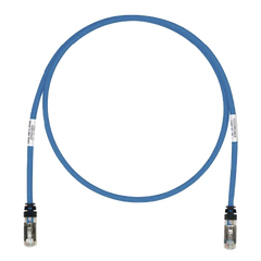 Patch Cord Cat6A, Blindado S/FTP, CM/LS0H, 1 Metro, Color Azul