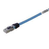 Patch Cord Cat6A, Blindado S/FTP, CM/LS0H, 1 Metro, Color Azul